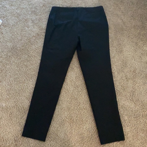 Karl Lagerfeld Silk Blend Work Pants Black - Picture 4 of 4